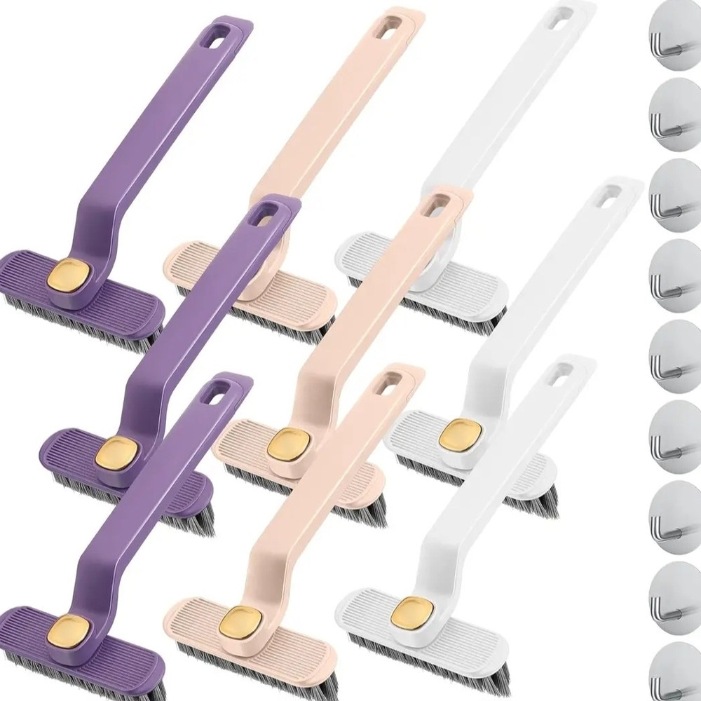 Set of Multi-Color Cleaning Brushes